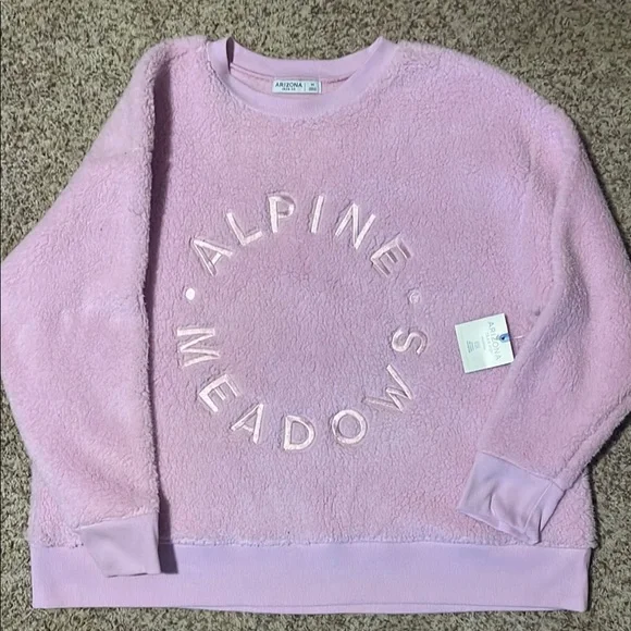 Pink Fleece Sweater - Picture 2 of 4